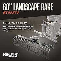 Vista 2 de Kolpin rastrillo de paisaje de 60 pulgadas LSR60