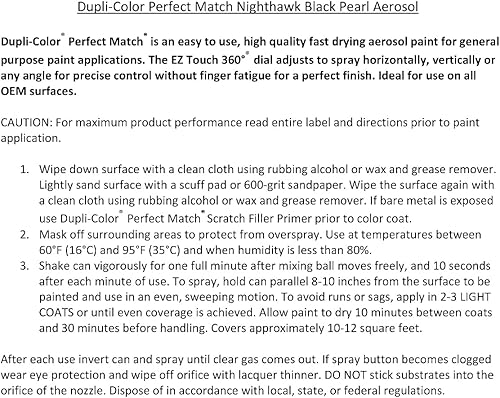 Miniatura 312 de Pintura para automóviles Dupli-Color de acabado exacto, metálico rojo granate oscuro