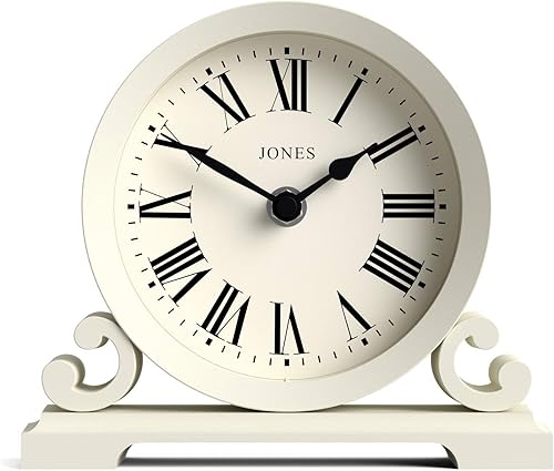 Miniatura 10 de JONES CLOCKS® Saloon - Reloj de repisa | Diseño tradicional de doble desplazamiento | Verde | Números romanos | Estilo clásico para escritorio,