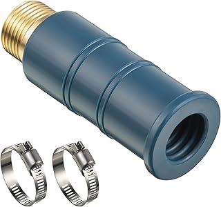 1 Pack Universal Faucet Hose Adapter, Thickened Sink Hose Attachment for Faucet, Flexible Silicone