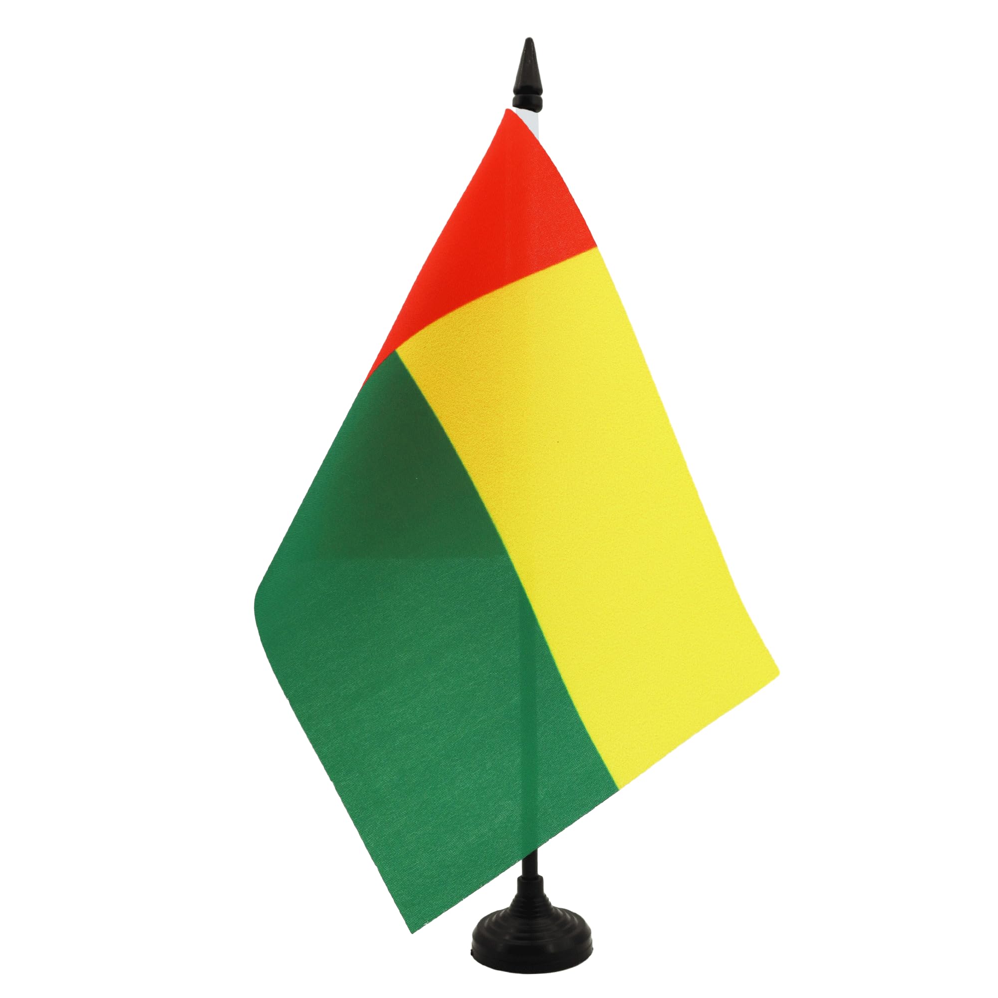 AZ FLAG Guinea-Bissau Table Flag 6x8 in 100D Polyester Plastic Base