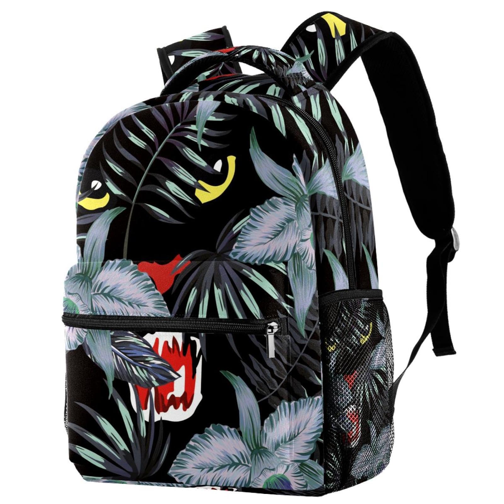 Sac à dos jungle panthère pour sorties de cours et week-end