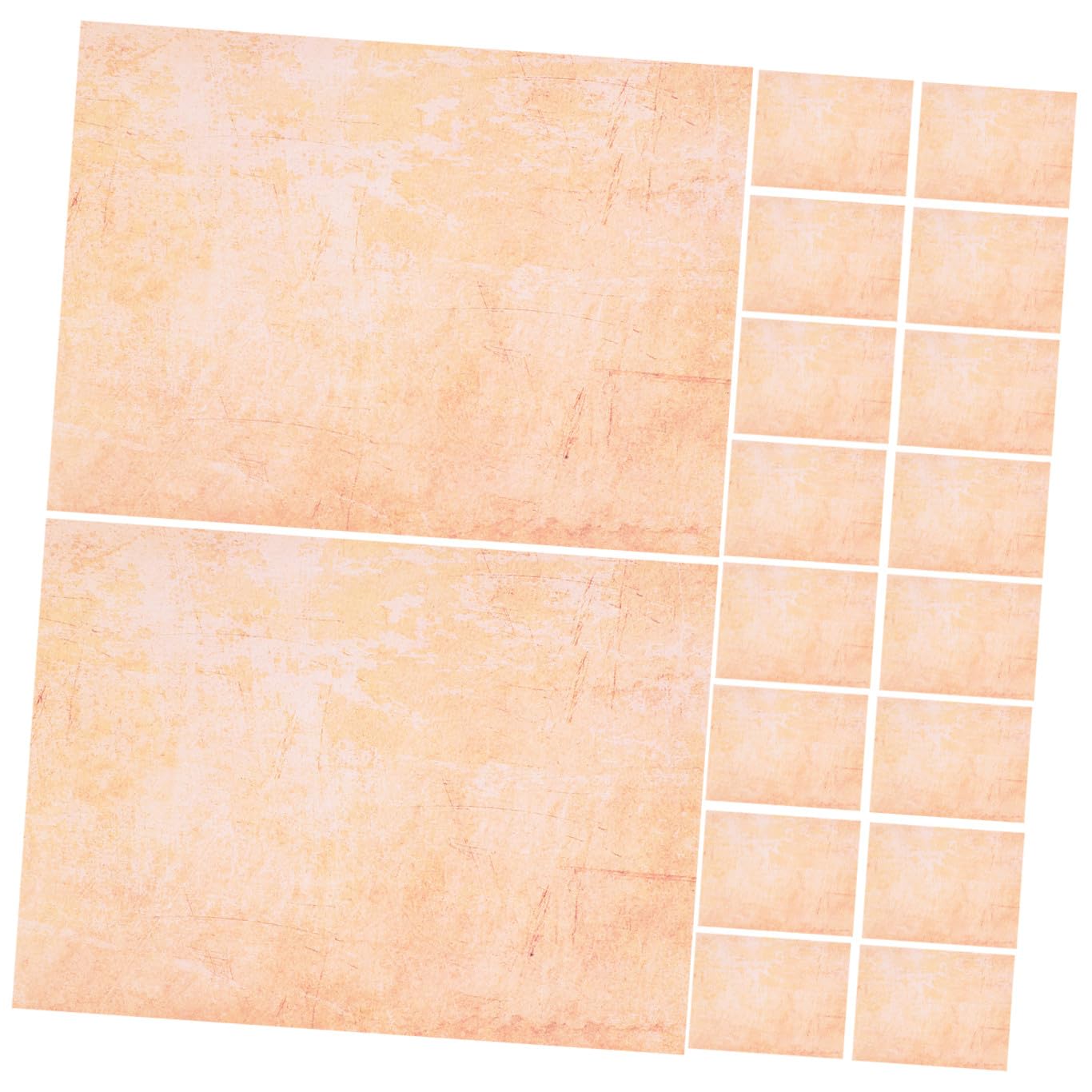 Operitacx 100stücke Schreibpapier Briefpapier Schreibwaren Leeres Briefpapier Schreibpapierpaket Papier Für Einladungen Papierbrief Schreibbedarf Schreibpapier