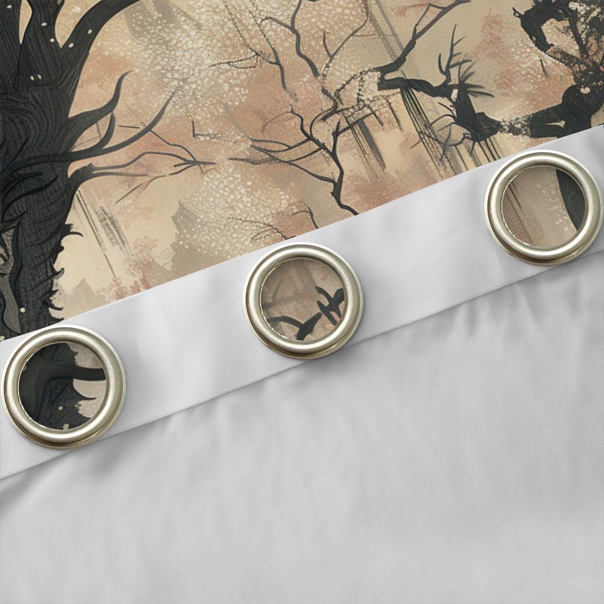 Homemissing Cortinas de dragón de anime (2 paneles, 66 pulgadas de ancho x 90 pulgadas de largo) para niños y niñas, diseño de dragón de sombra del 30% al 50%, cortinas opacas japonesas Ukiyoe
