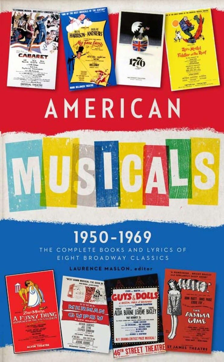 Livre comédies musicales Broadway cadeau idéal passionnés de théâtre