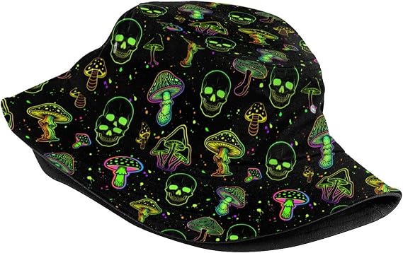 Bucket Hat for Women Men Funny Halloween Hats Packable Outdoor Fisherman Hats Caps Unisex