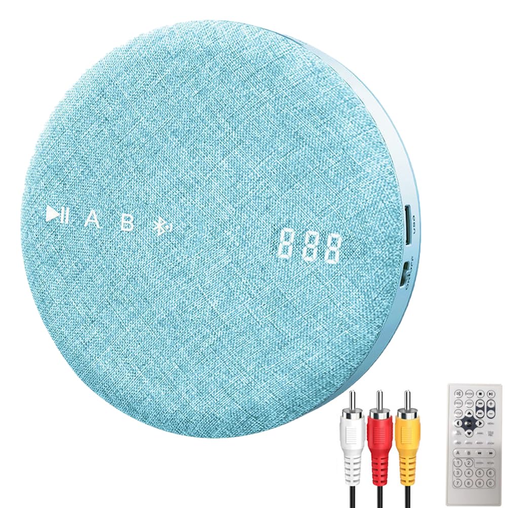 Lecteur CD audio portable multifonctionnel pour la maison et le voyage