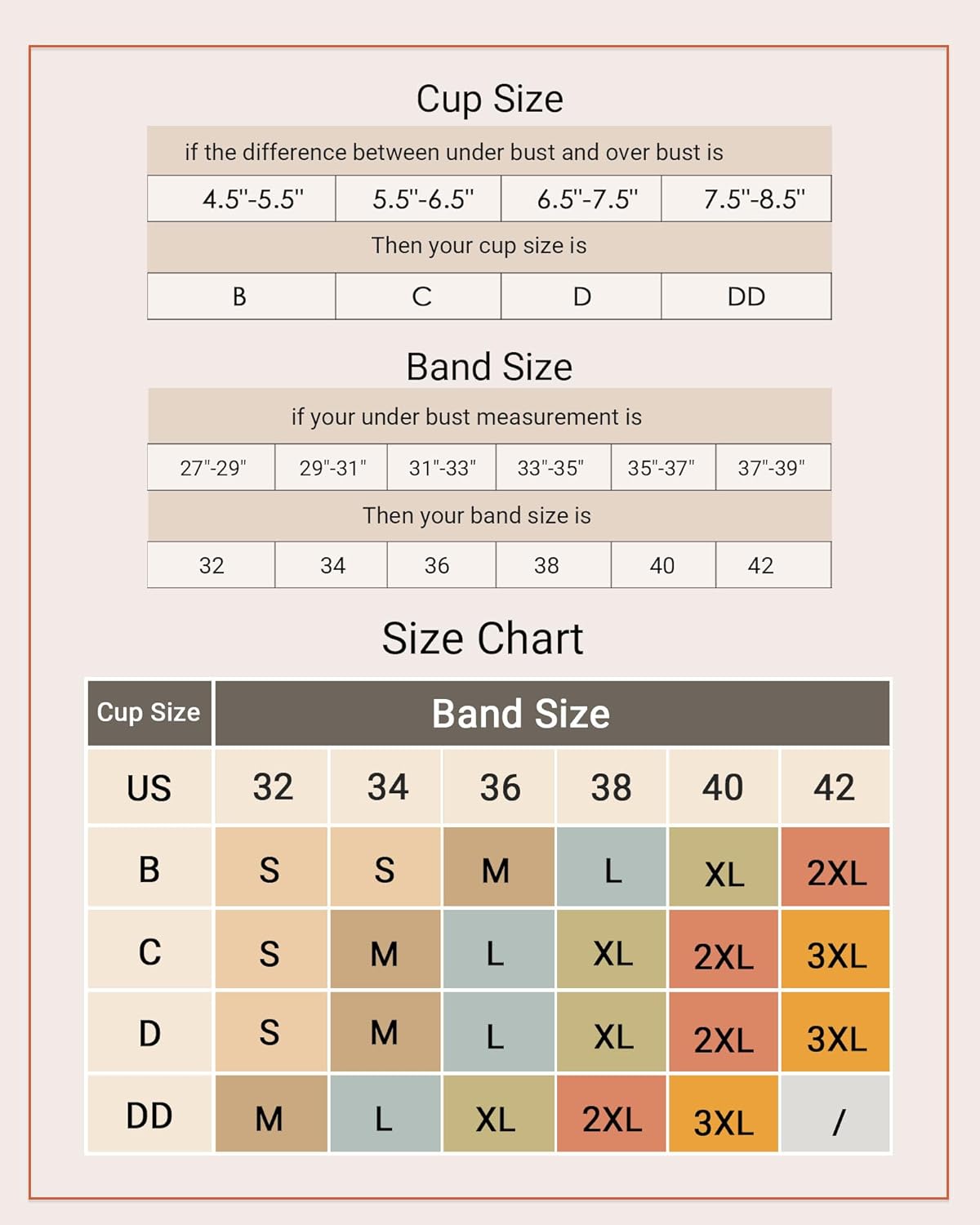 HORISUN Wireless T Shirt Bra Seamless Push Up Bralette Full Coverage V Neck Comfortable Bras for Women - Image 7