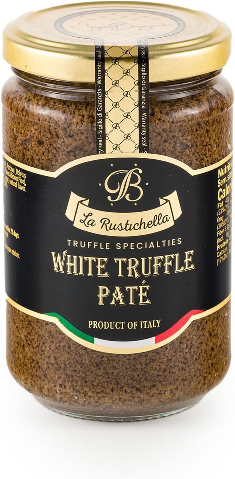 White Truffle Patè 280gr - 100% Made in Italy | Vegan, Gluten-Free, Cholesterol-Free
