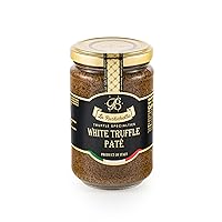 Vista 1 de La Rustichella - Paté de trufa blanca 9.88 oz (280 gr) - 100% fabricado en Italia Vegano, sin gluten, sin colesterol