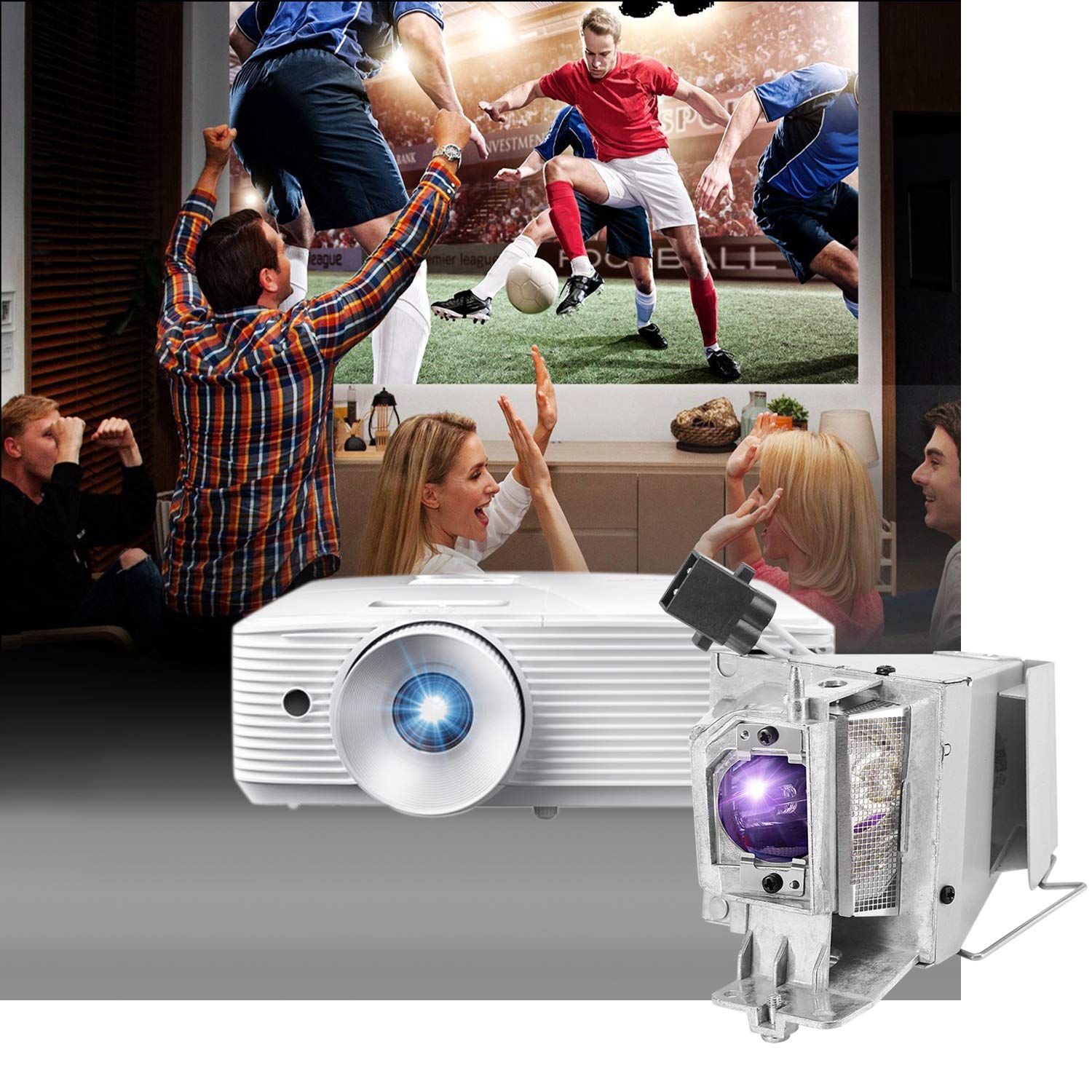 SP.8VH01GC01 SP.71P01GC01 Lampada Proiettore Per Optoma HD141X H183X HD26 GT1080E GT1070Xe VDHDNL H182X EH200ST EH331 S321 W316 X316 X312 W312 S310E DAESSGL DAESSGN HD29DARBEE HD26B HD26BR