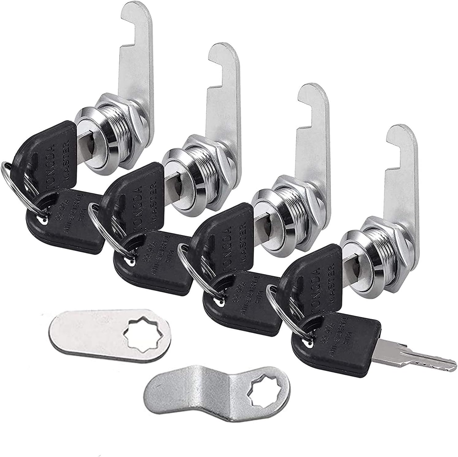 Kamtop 4Pcs 16mm Cam Lock Lock Professional Cam Door Lock with