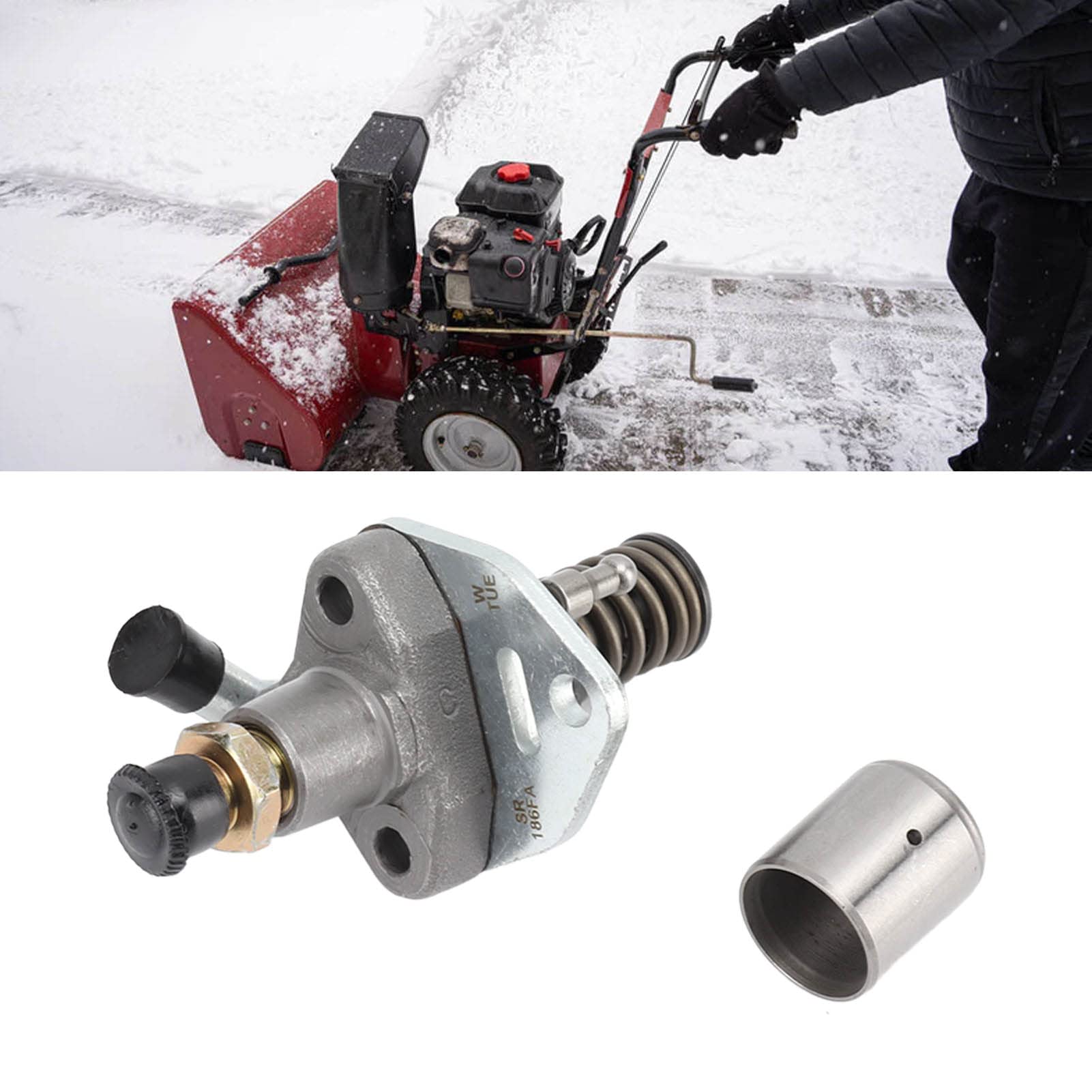 Pompa iniettore di carburante, Pompa di iniezione del carburante generatore, pompa per iniettore di carburante con ugello di olio destro per macchinari da giardinaggio
