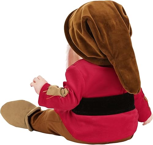 Miniatura 3 de Disfraz de enano gruñón blanco nieve infantil de Disney