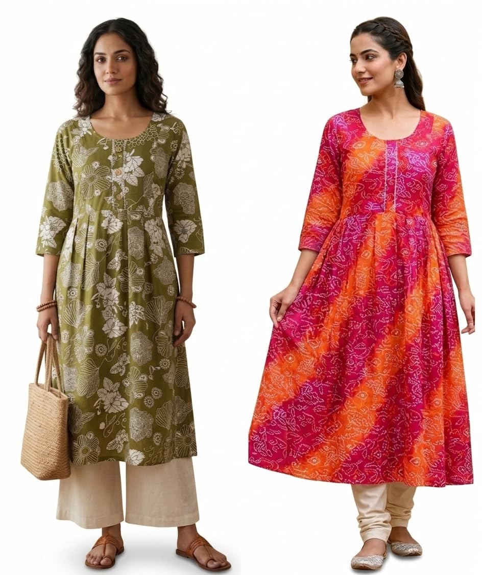Combo of 2 Feeding Kurti with Concealed Zipper-picture-32