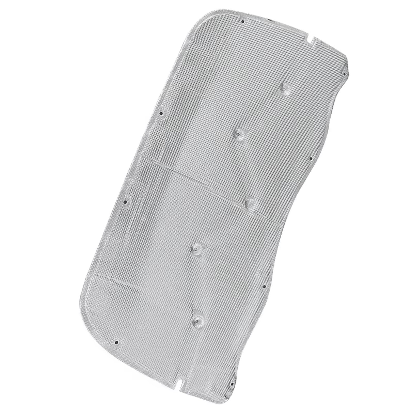 Iorqwew One Color Car Soundproof Pad Front Engine Hood Insulation Pad Heat Sound Cotton Soundproof Mat Cover Foam Fireproof Compatible With Toyota For Fj For Cruiser