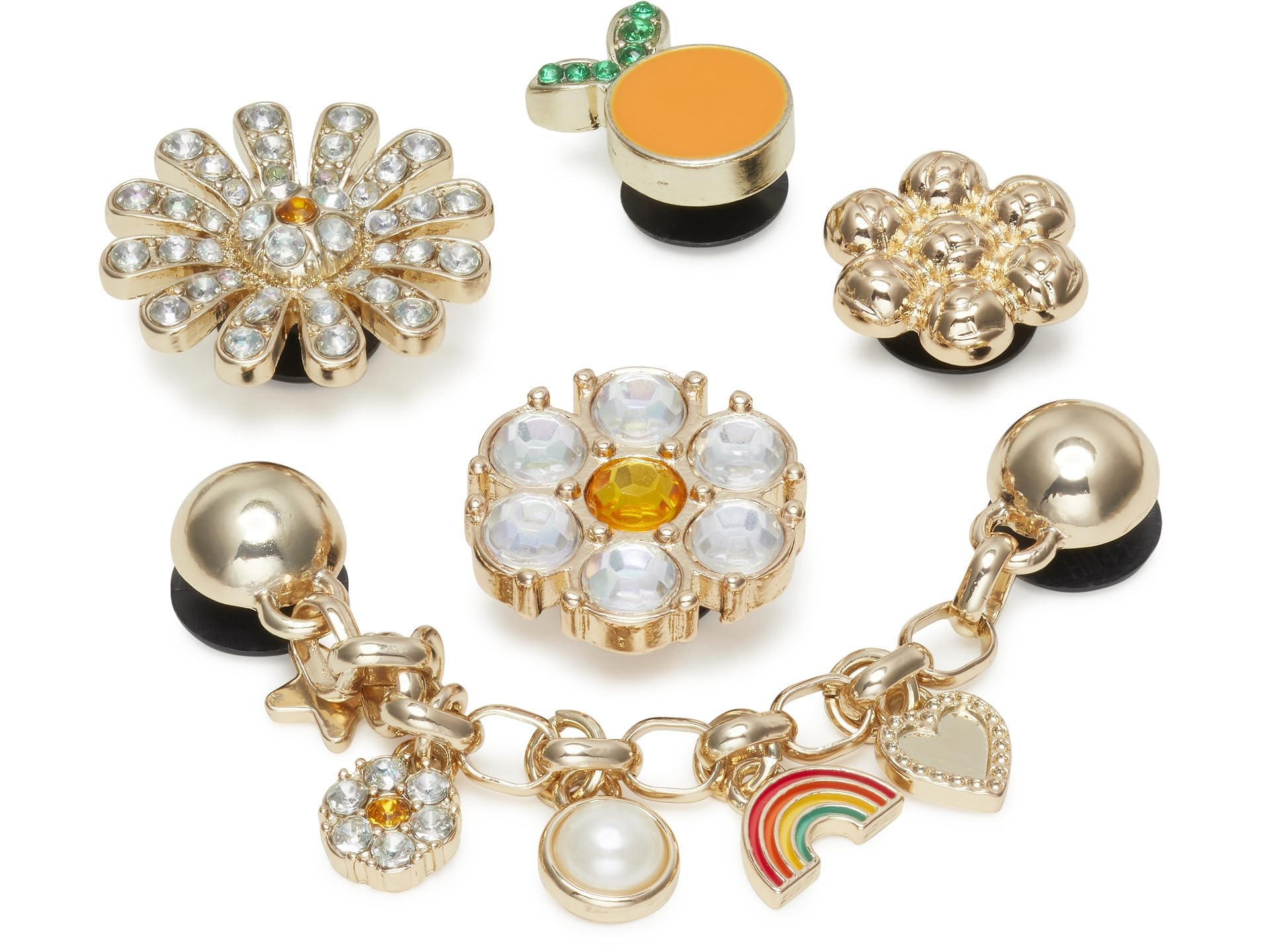 Crocs Jibbitz Elevated Metal and Jewel Shoe Charms