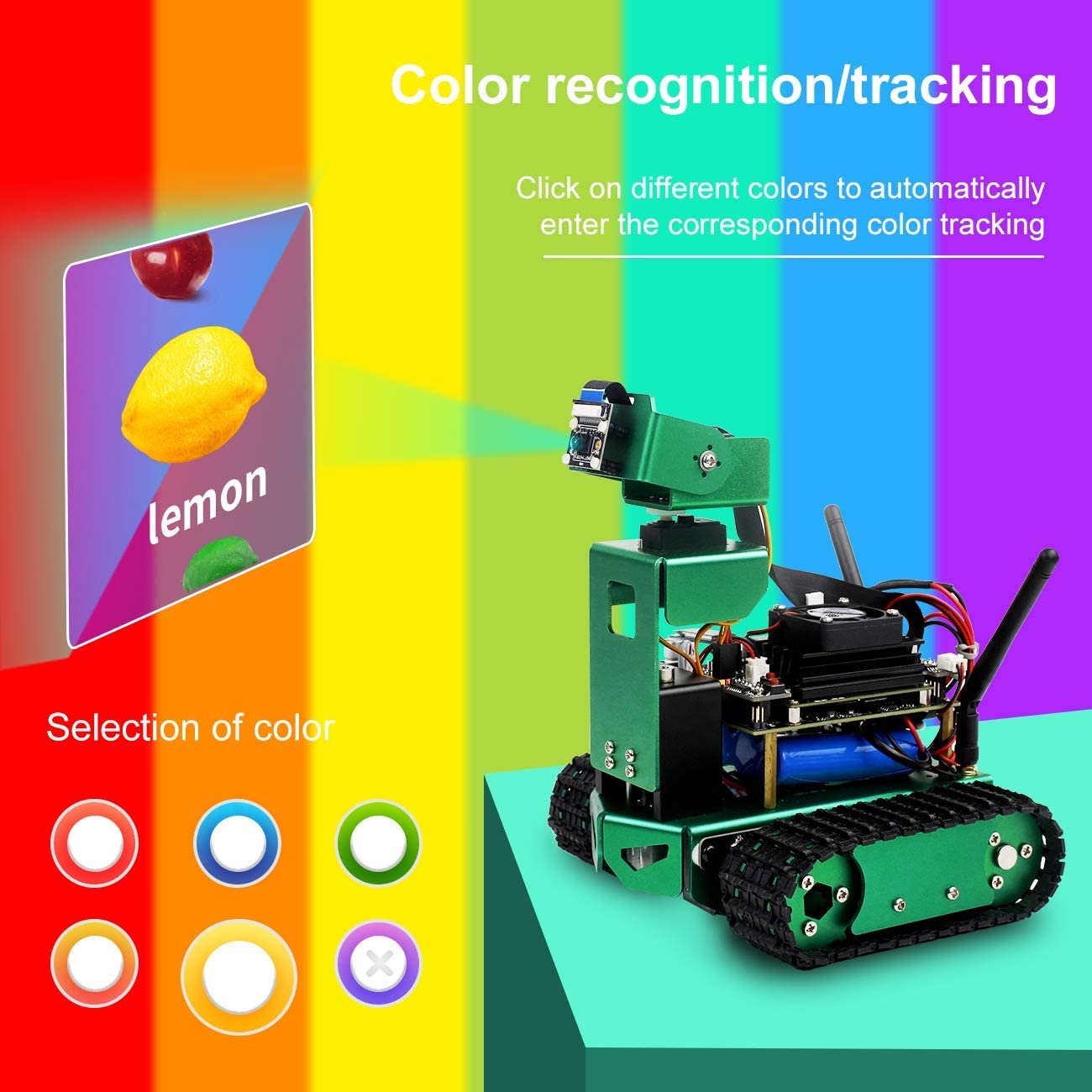 Buy Yahboom Jetson Nano Robotic Developer Kit AI Smart Robot for Adults