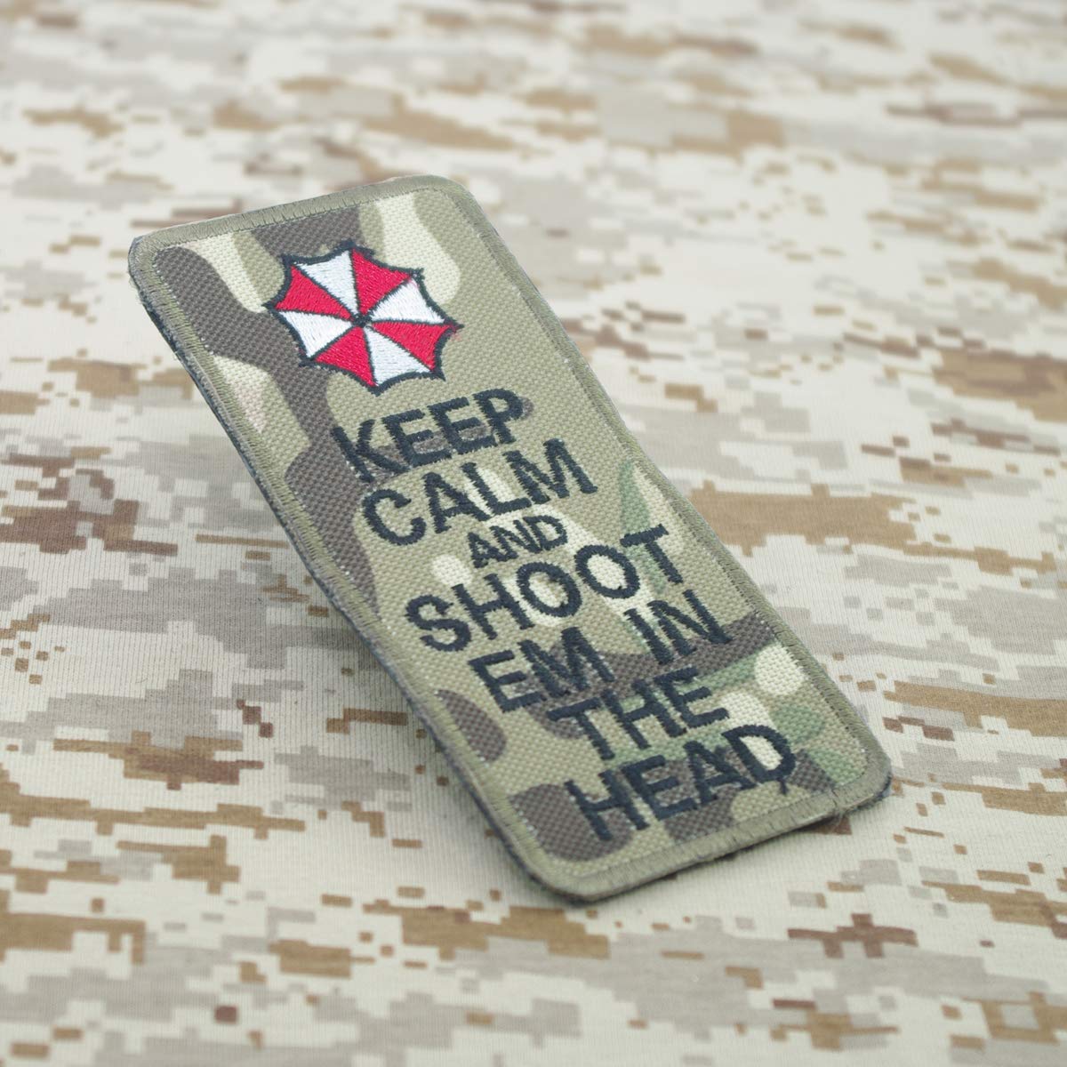 Toppa Ricamata Militare US Marines 'Swift Silent Deadly' - Patch Gancio E Anello Per Zaino, Giubbotto Tattico, Airsoft