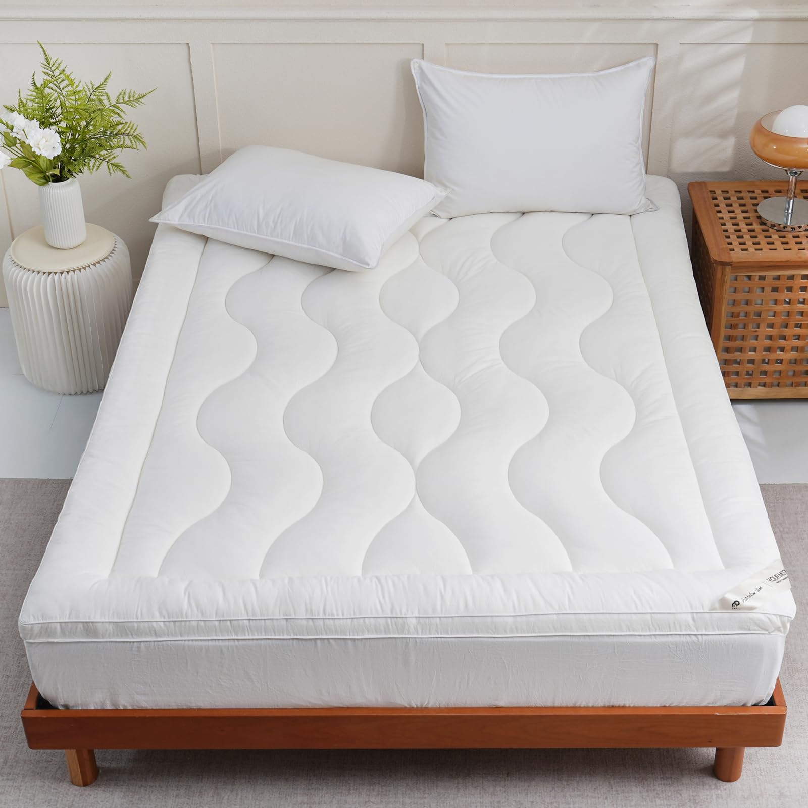 YOUR MOON Wool Mattress Topper