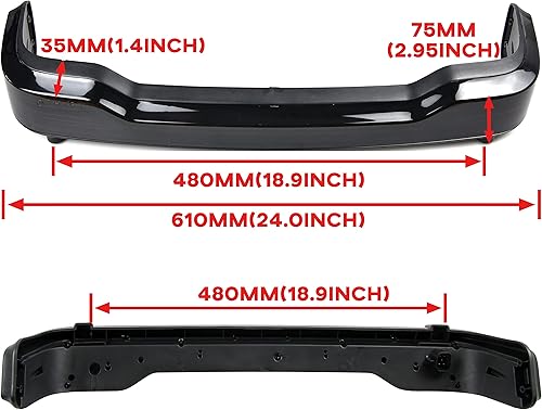 Miniatura 6 de Smoke King Tour Pack Pak Kit de lámpara trasera de freno LED para Harley Touring Road Glide Street Glide Electra Glide 2014-2022 (repuesto #67800368)