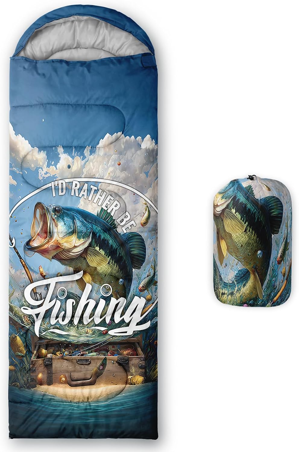 AILONEN Abstract Circles Sleeping Bag for Adults and Teens - 3D Printed Vibrant Graffiti Art Design - 3 Season Weatherproof & Waterproof Lightweight Portable Camping Hiking Outdoor