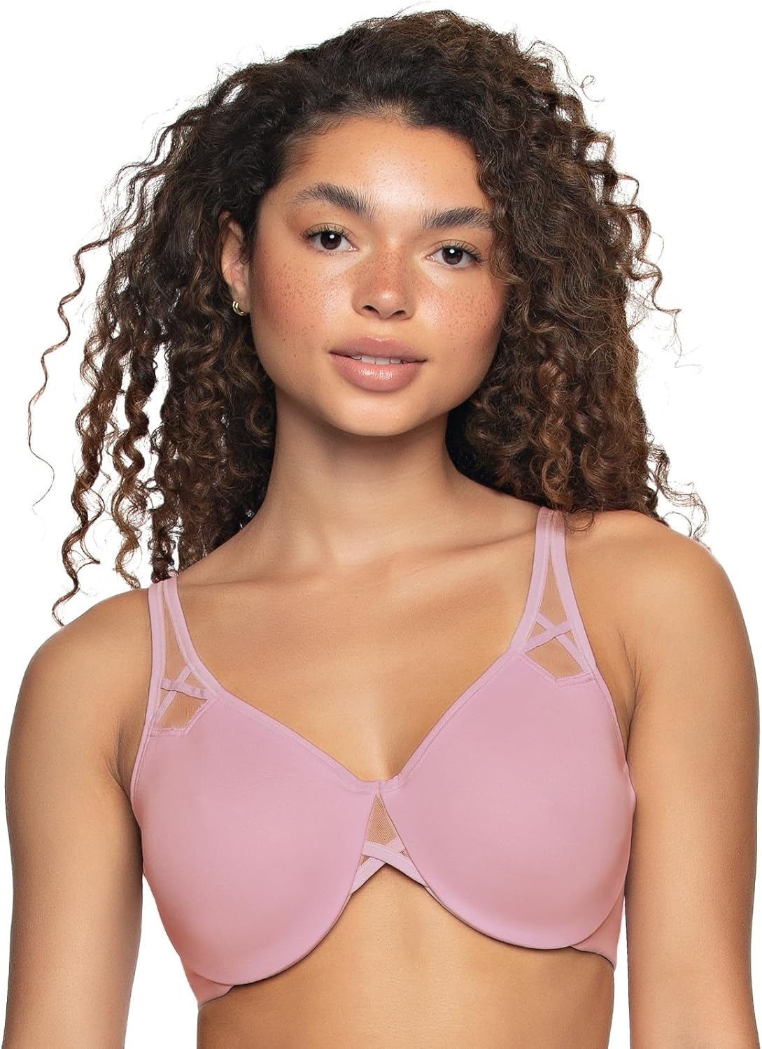 Felina Paramour Amaranth Cushioned Comfort Unlined Minimizer Bra