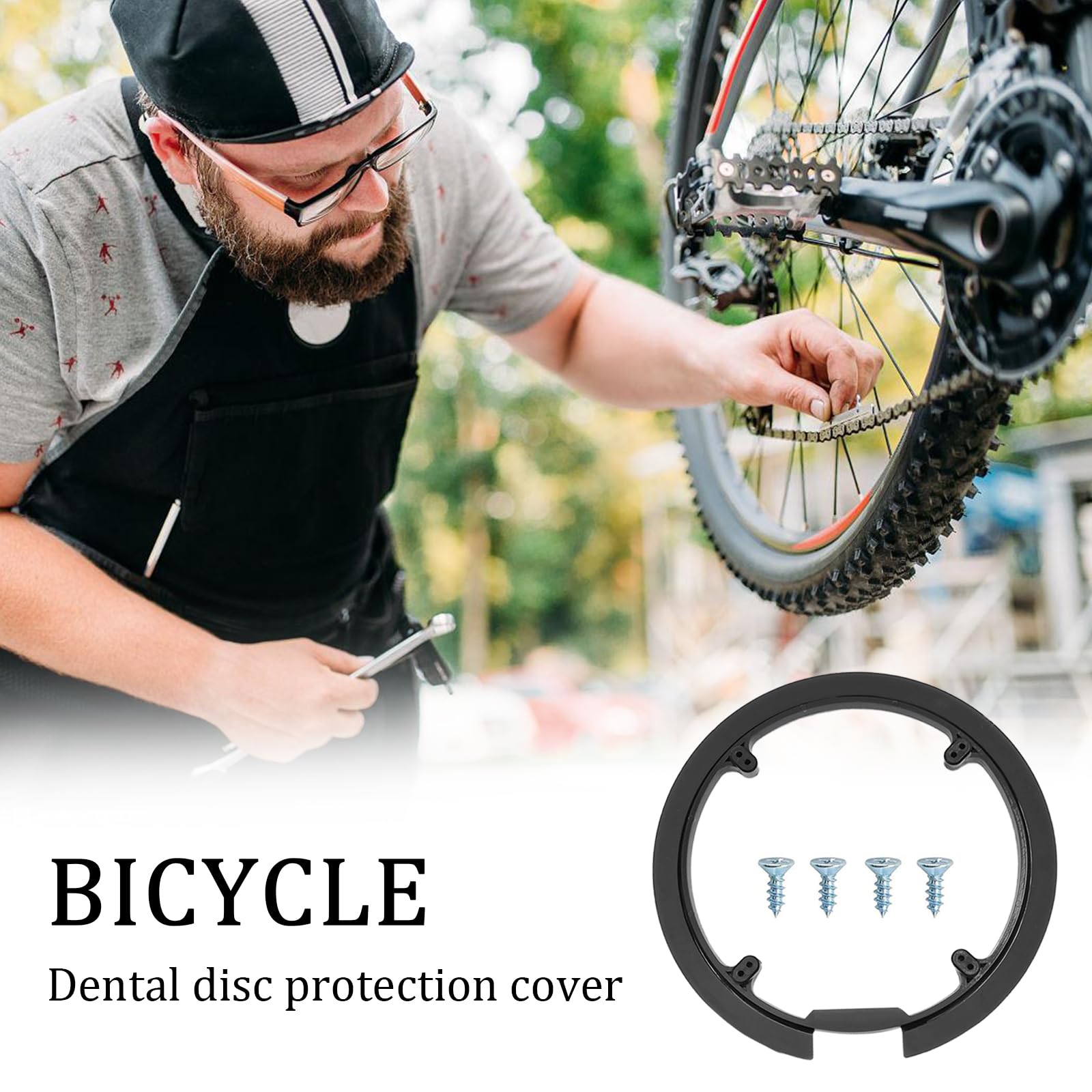 MAGT Protecteur De Chaîne De Vélo, Protection De Pignons