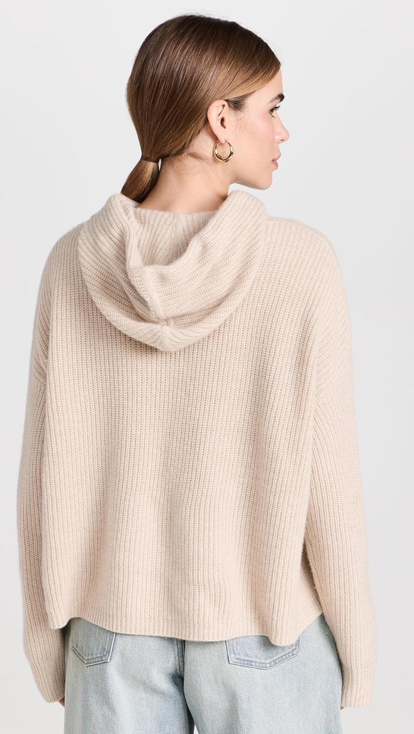 Jenni Kayne Women's Cashmere Fisherman Hoodie - Image 3