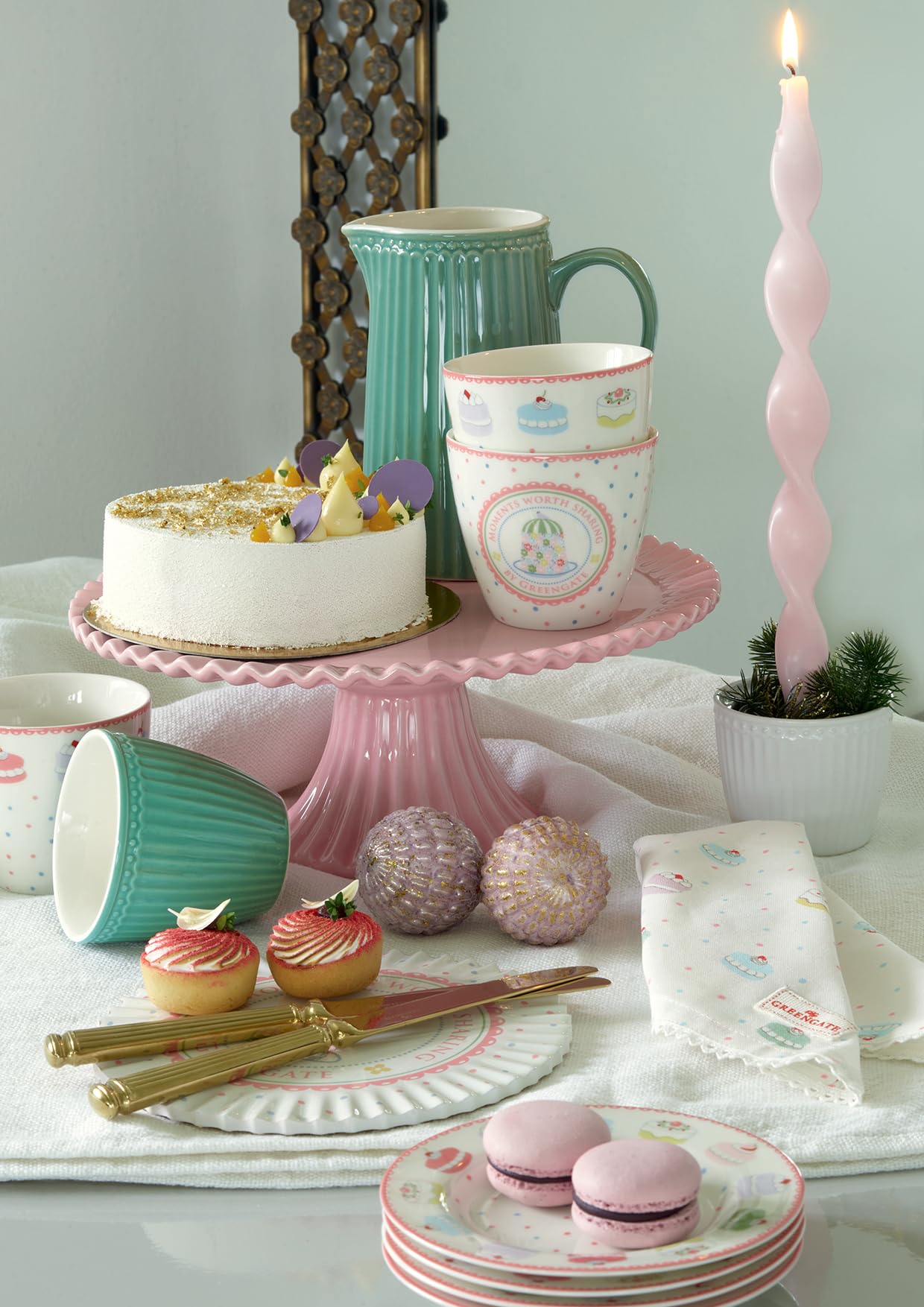 GreenGate Alice Teetasse Dusty Green 0,4l