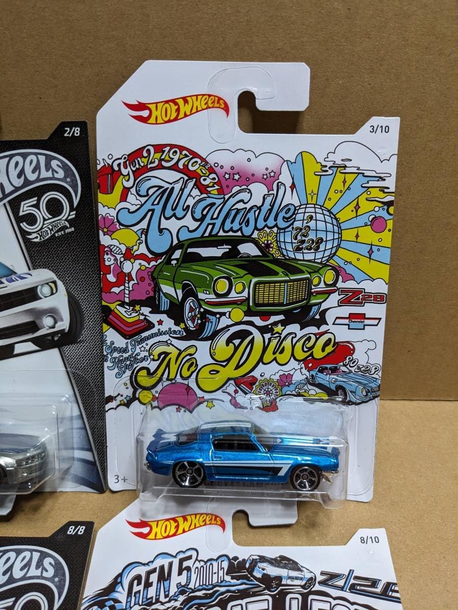ホットウィール ホットウィール CAMARO 4種 Hot Wheels ホットウィール