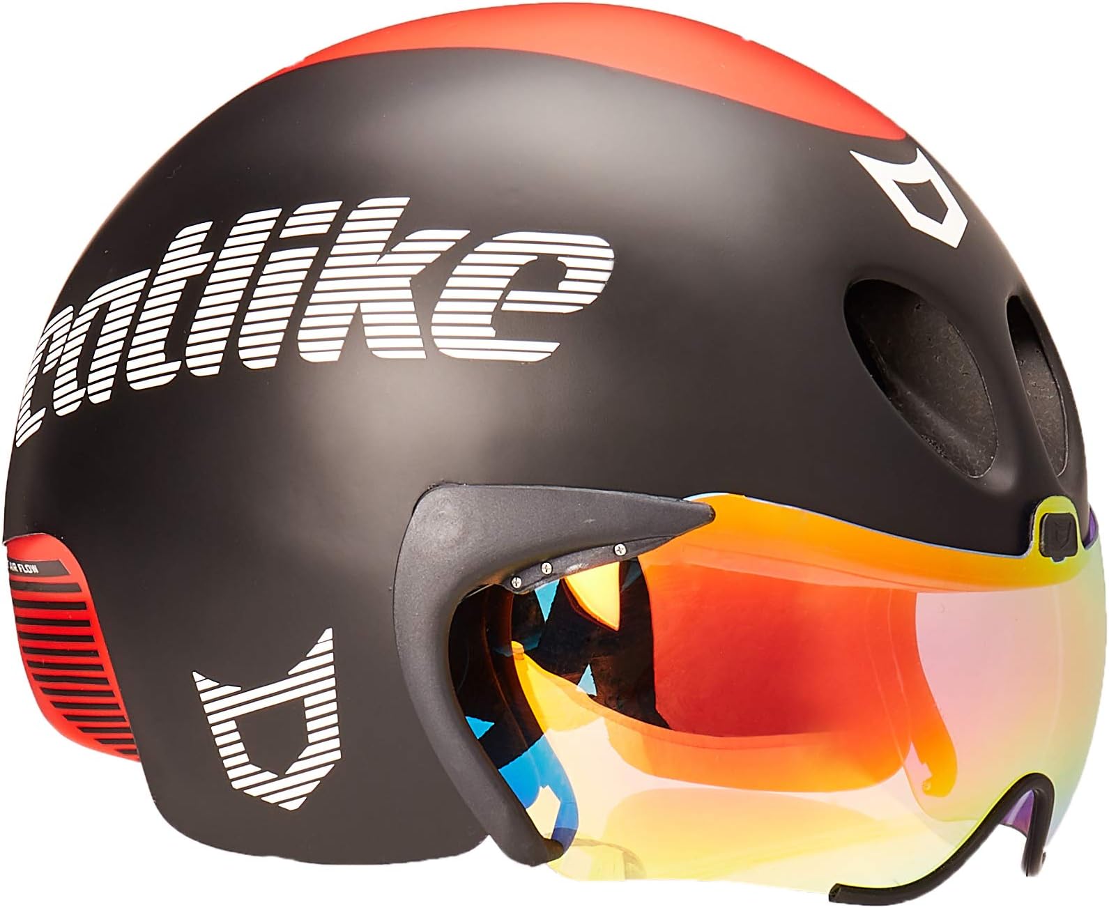 Rapid Tri MT Bike Helmet, Black/Red