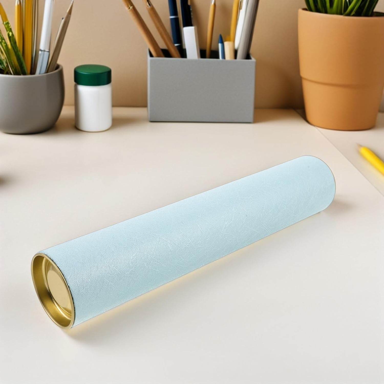 Poster Storage Tube for Blueprints and Drawings, Airtight