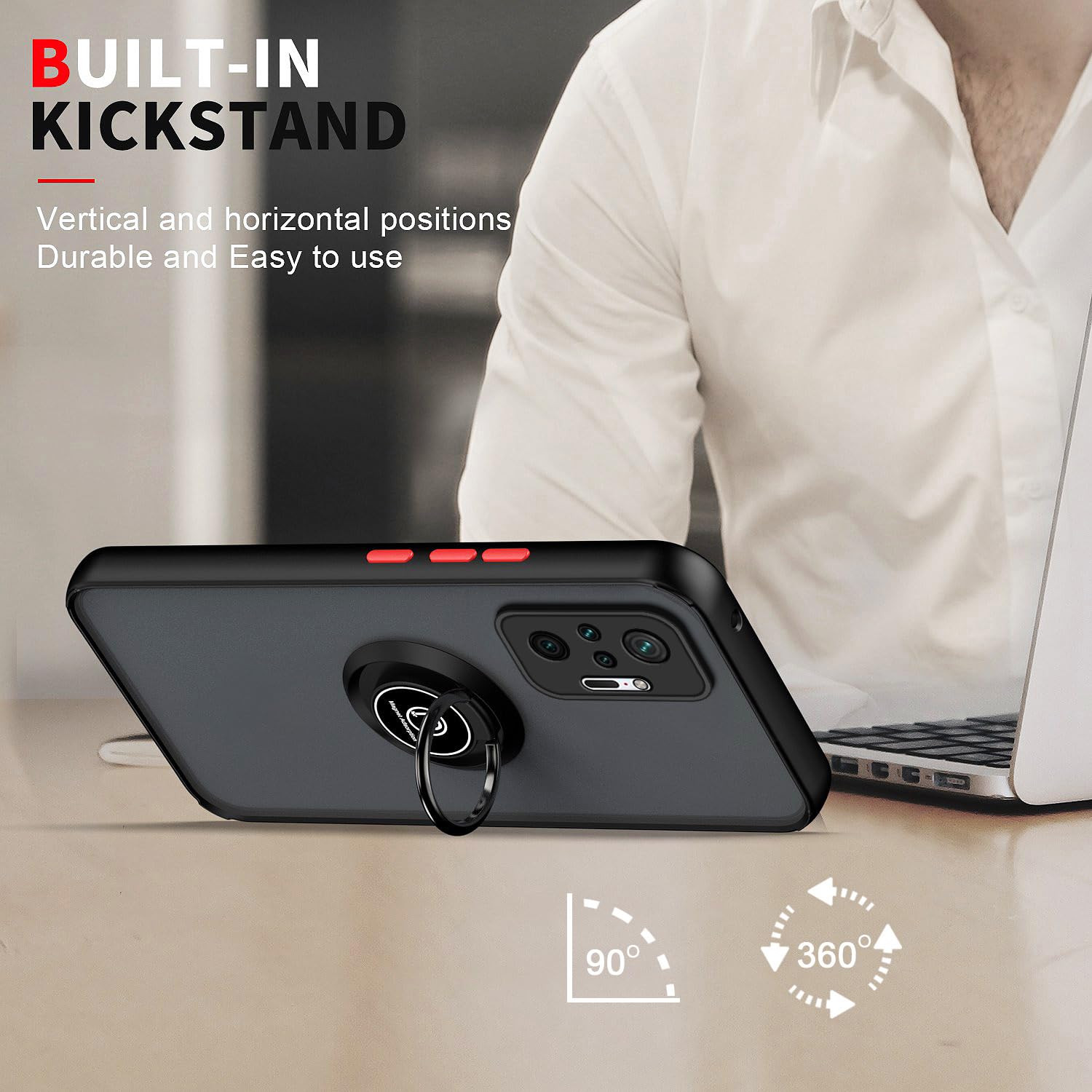 XINYEXIN Cover per Xiaomi Redmi A5 4G, Traslucida Custodia