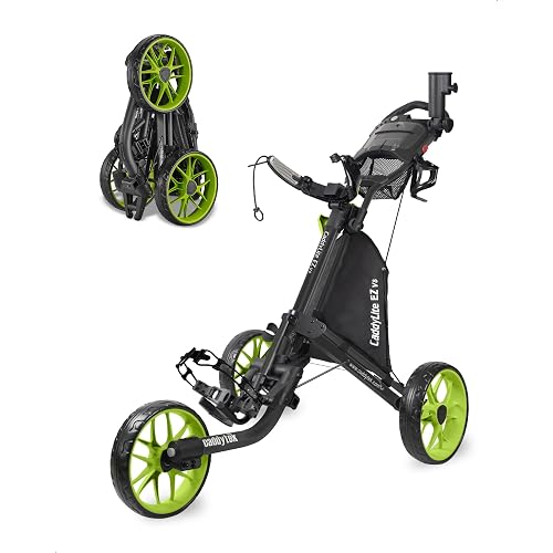 Caddytek Golf CaddyLite EZ Fold V8 3-Wheel Push Cart