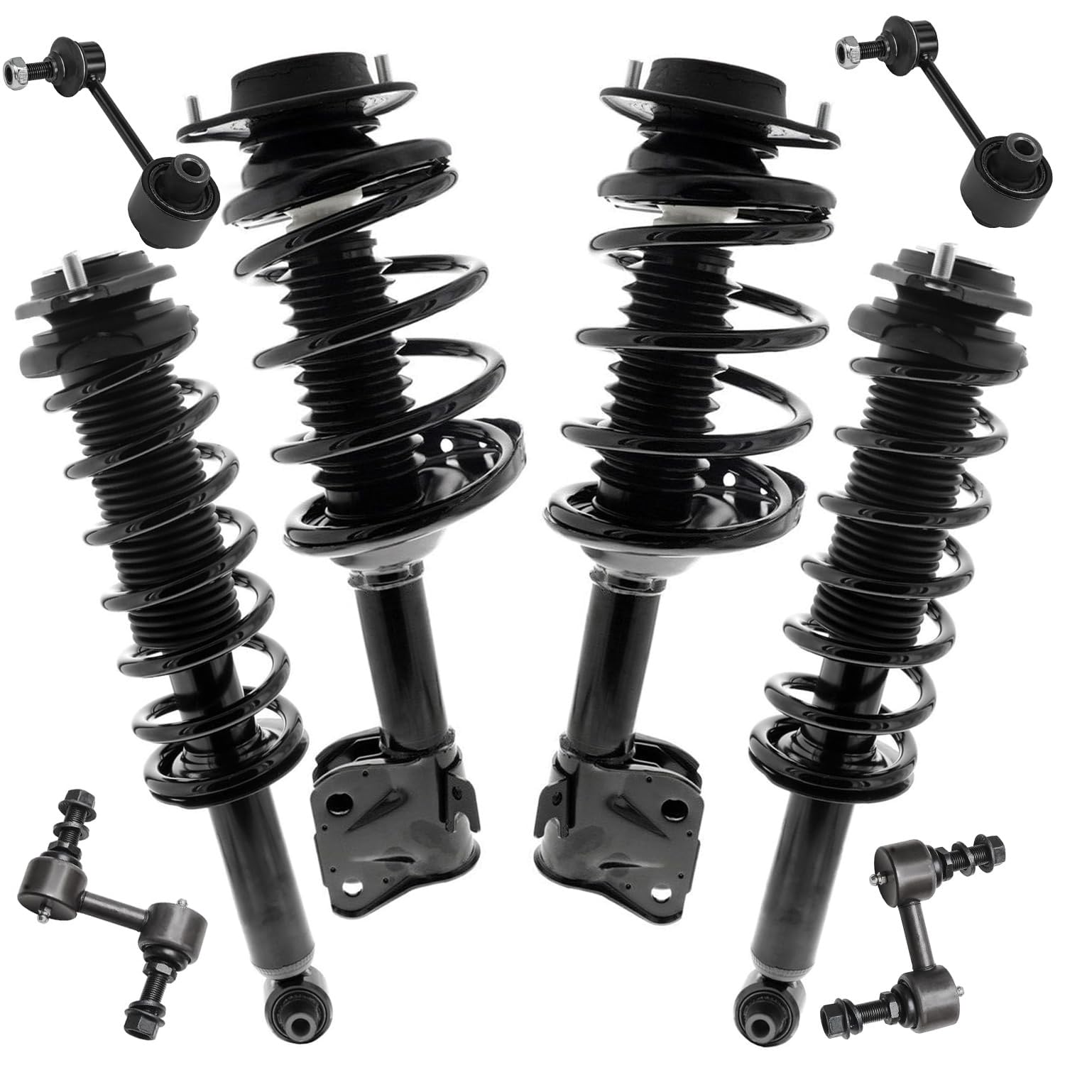 Detroit Axle - 8pc Front Suspension Kit 2014-2016 Subaru Forester
