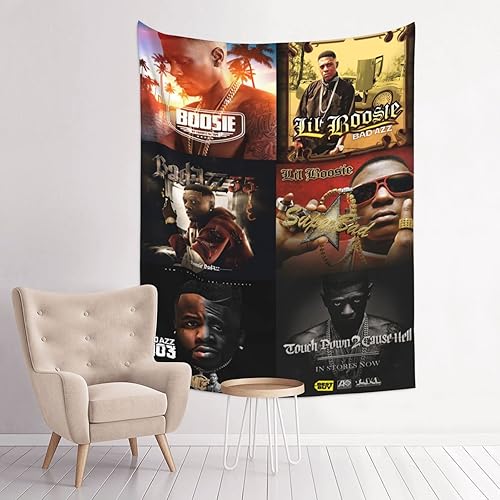 DOTZRLT Boosie - Tapiz para colgar en la pared, para dormitorio, sala de estar, dormitorio, decoración de pared (29 x 37 pulgadas)