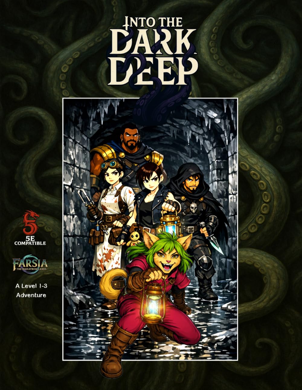 Into The Dark Deep: A 5e adventure (Relentless Fiction Dnd 5e compatable supplements.)