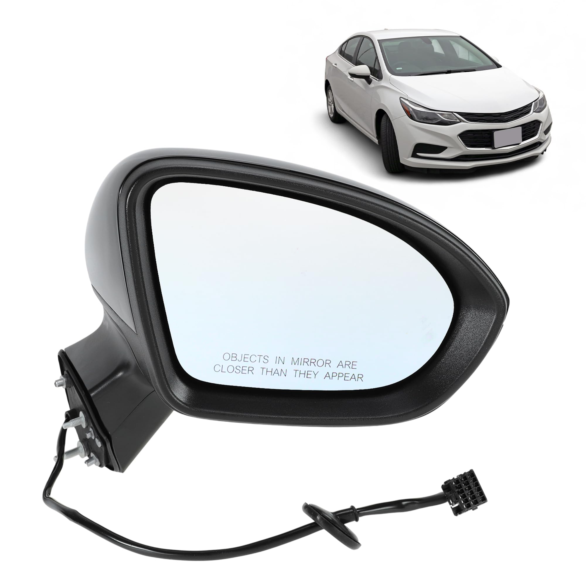 Motoforti 5Pin Right Passgener Side Mirror Replacement for Chevy