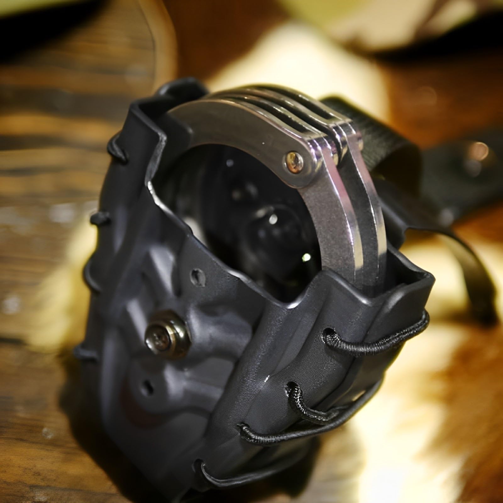 Amazon.co.jp: 警察パトロールポリマー手錠ホルスターオープン