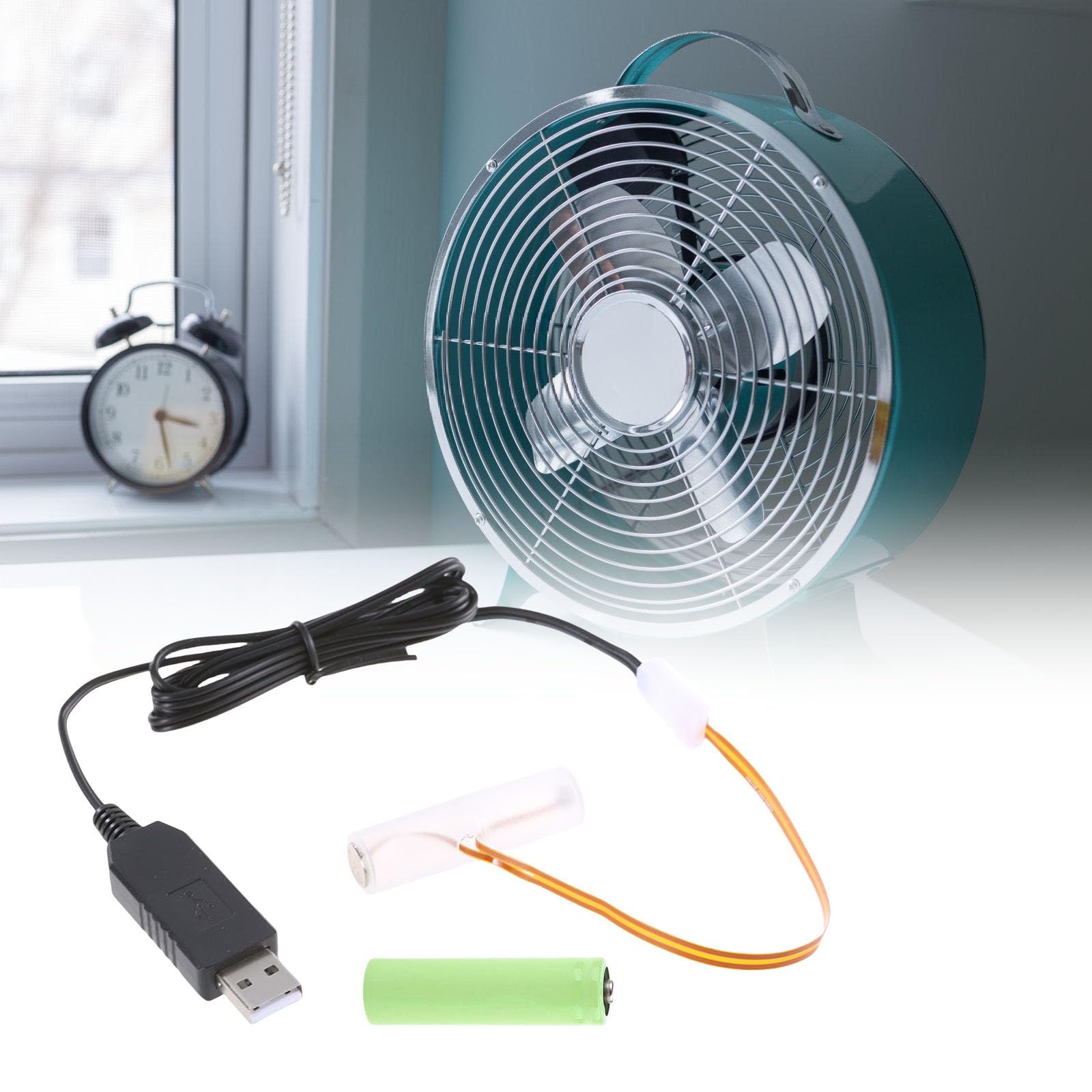 Eliminatore Batterie AA A USB | Convertitore A Cavo Da 2m, 3V Per Telecomandi, Luci, Risparmia Sulle Pile