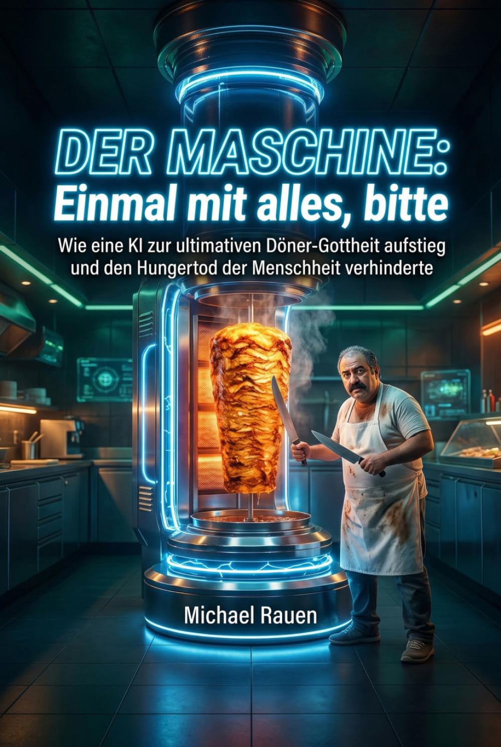 DER MASCHINE: Einmal mit alles, bitte: Wie eine KI zur ultimativen Döner-Gottheit aufstieg und den Hungertod der Menschheit verhinderte (Nicht von dieser Welt)