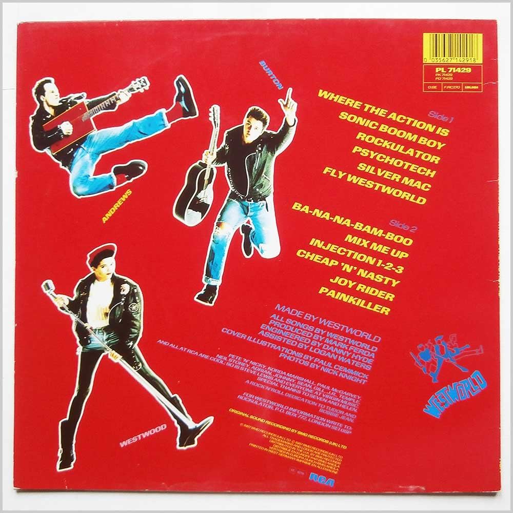 Amazon.co.jp: Where the action is (1987) / Vinyl record [Vinyl-LP