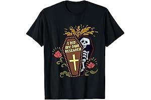 I Did My Own Research Tombstone Costume T-Shirt