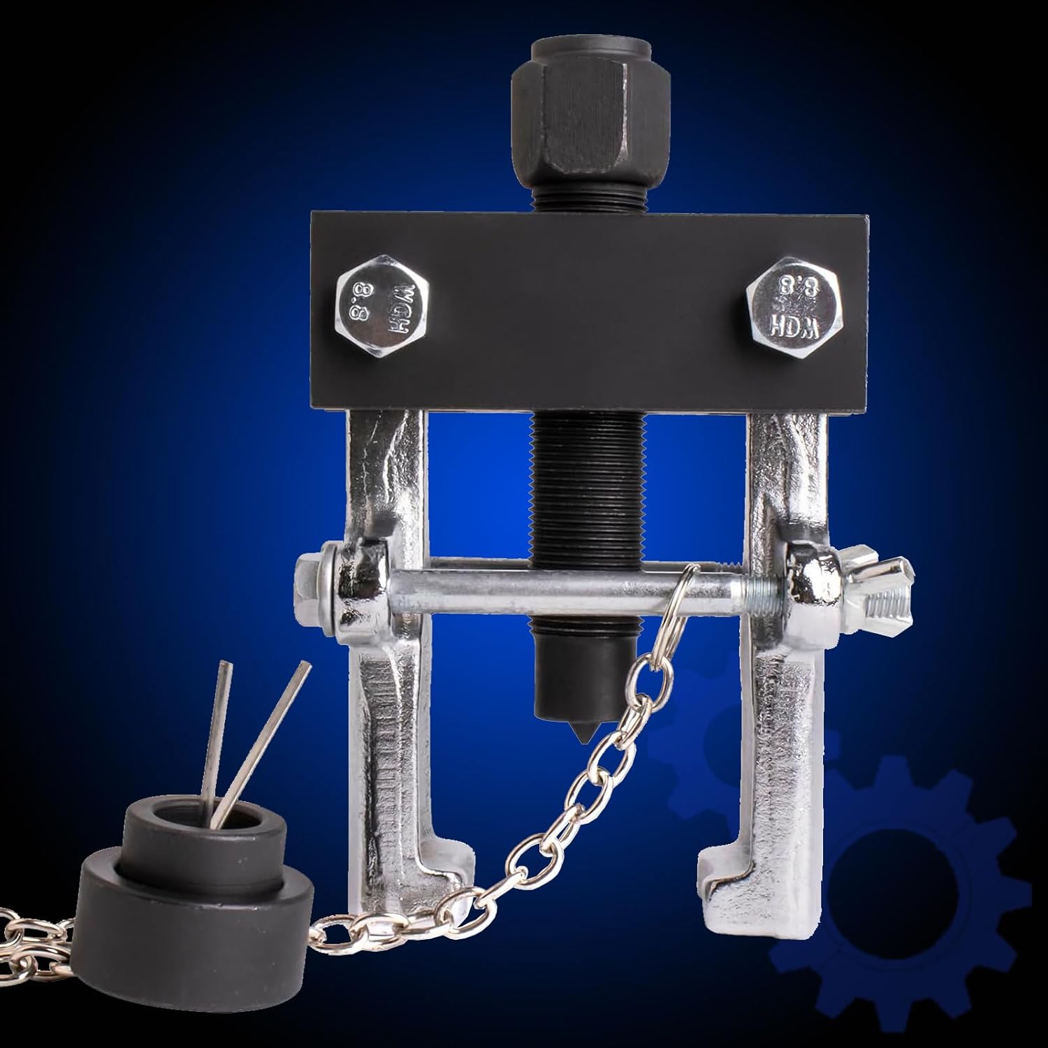 Heavy Duty Pitman Arm Puller, Adjustable Jaws Bearing Puller,Versatile Design Make It Can Be Used for Pull & Repair Pitman Arms, Bearings, Collars, Gears, More Light Truck & Car Repair Tool