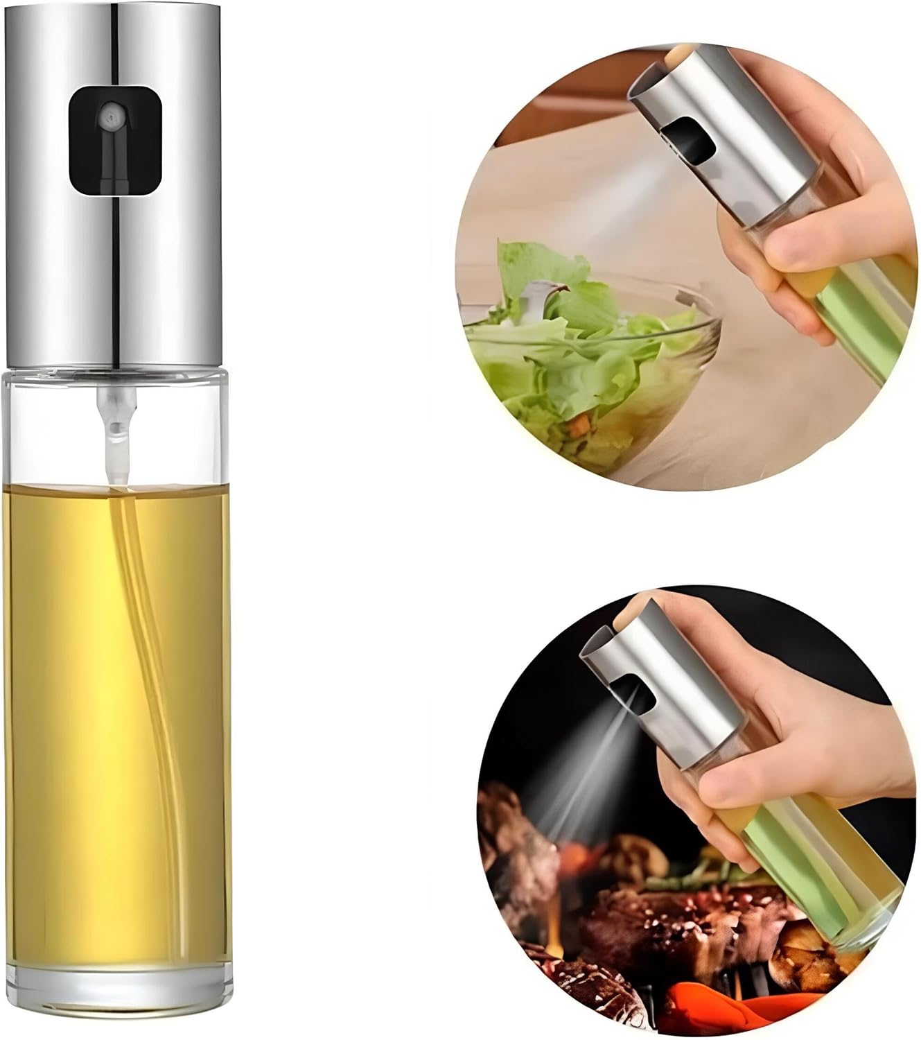 Borrifador Spray De Azeite Vinagre Óleo Linha Premium Multiuso Pulverizador Galheteiro De Cozinha Resistente - Cores Variadas Borrifador Spray De Azeite Vinagre Óleo Linha Premium Multiuso Pulverizador Galheteiro De Cozinha Resistente - Cores Variadas