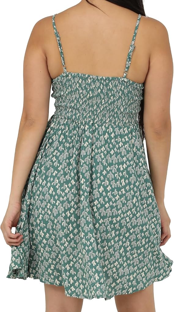Angie Women's Women's Spaghetti Strap Tiered Dress