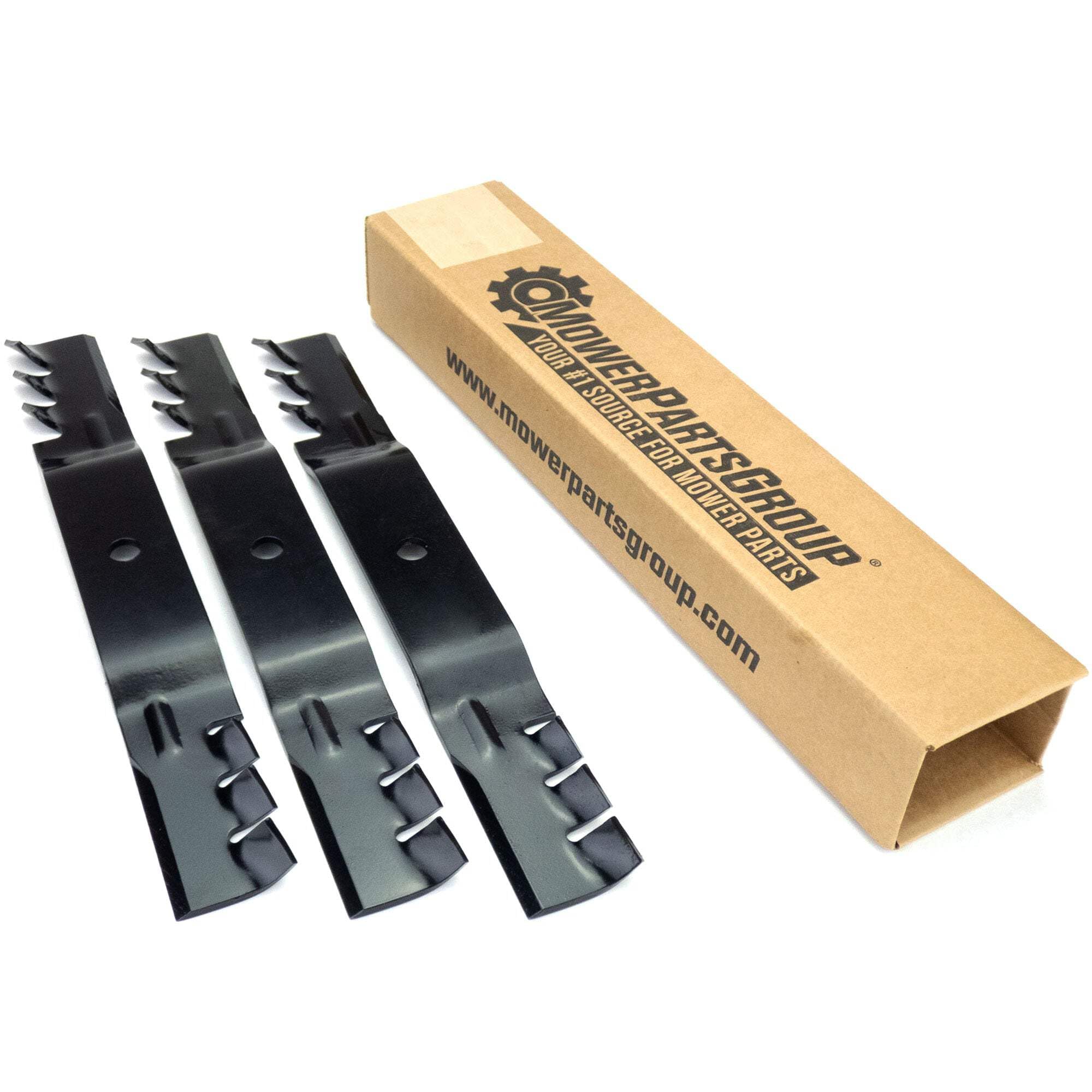 MASATO.C　② 805050 Amazon.com : MowerPartsGroup (3) Toothed Blades Compatible with