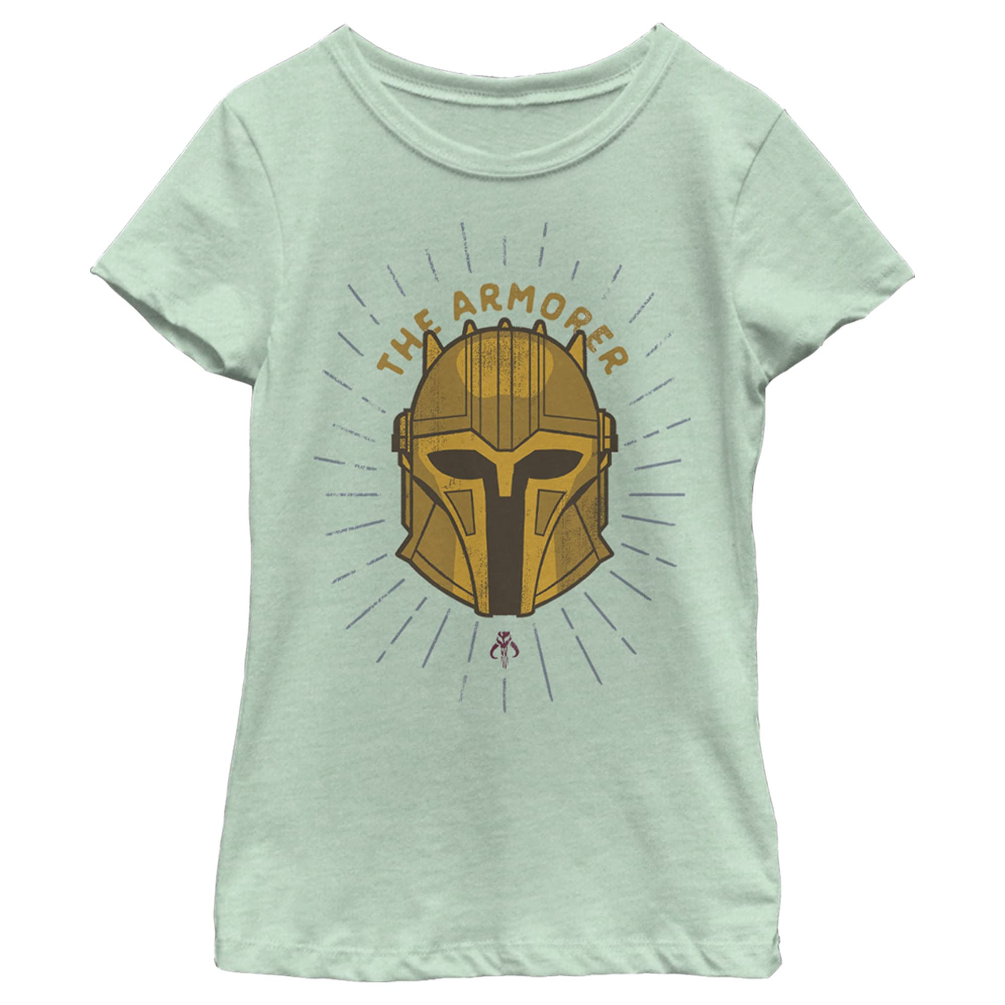 T-shirt STAR WARS fille sur l'univers Mandalorian collection Armorer