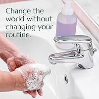 Vista 7 de Cleanomic Reusable Soap Bottle - Dish Soap Dispenser, Soap Dispenser for Kitchen Sink, Hand Soap Dispenser, Kitchen Soap Dispenser, Bathroom Soap